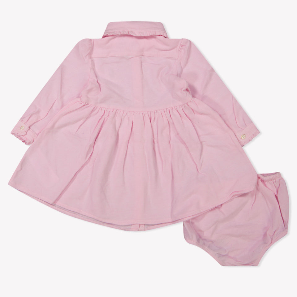 Ralph Lauren Baby Mädchen Kleid Hellrosa
