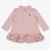 Ralph Lauren Bébé Filles Robe Rose