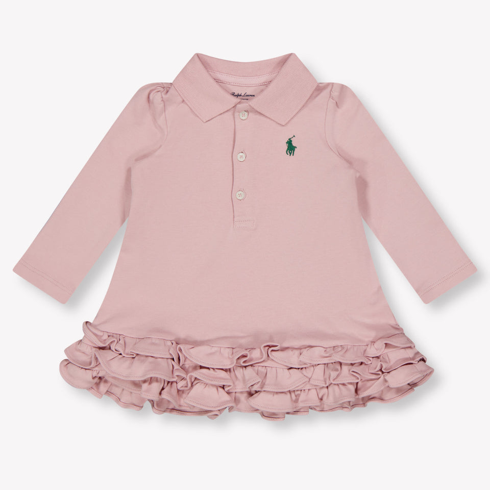 Ralph Lauren Bébé Filles Robe Rose