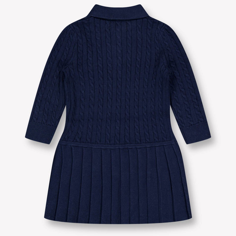 Ralph Lauren Baby Mädchen Kleid Marineblau