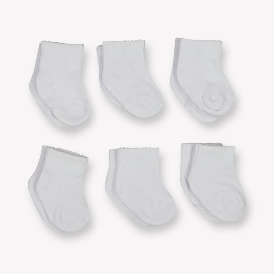 Ralph Lauren bebe Chicos Calcetines adentro Blanco