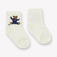 Ralph Lauren Baby Unisex Sokjes In Off White