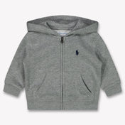 Ralph Lauren Baby Boys Cardigan Light Gray
