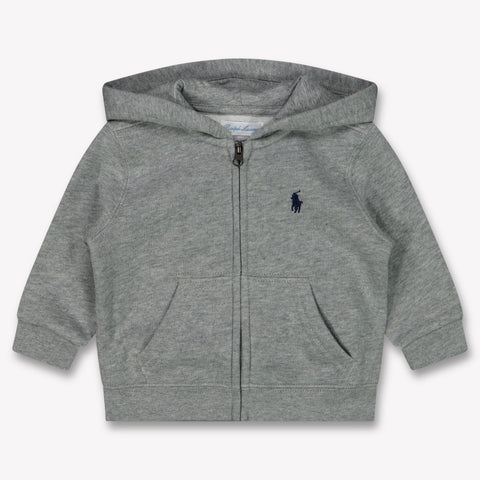Ralph Lauren Bambino Ragazzi Maglia Grigio Chiaro