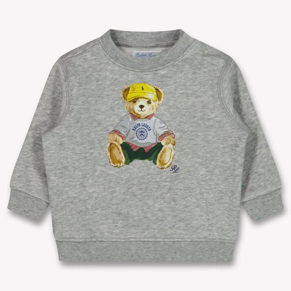 Ralph Lauren Baby Jongens Trui In Grijs
