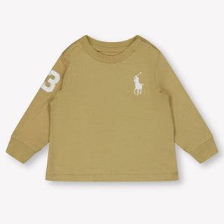 Ralph Lauren Baby Boys T-Shirt  Khaki