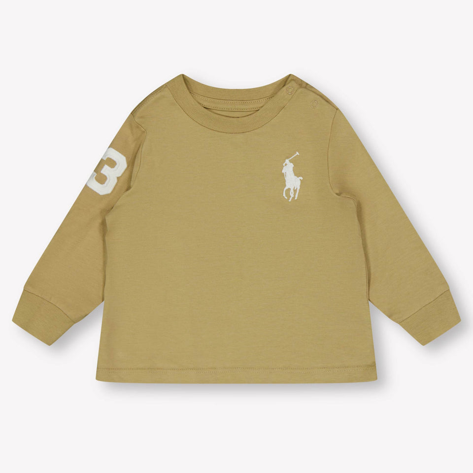 Ralph Lauren Baby Boys T-Shirt  Khaki