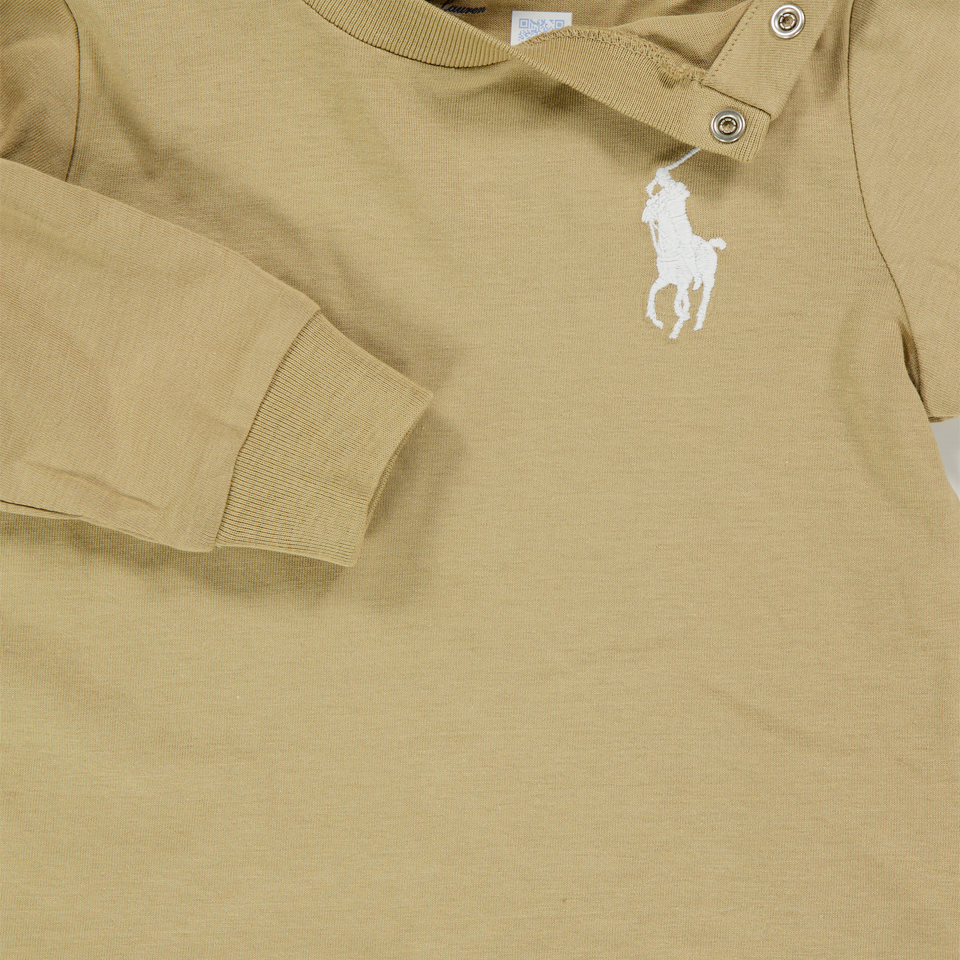 Ralph Lauren Baby Boys T-Shirt  Khaki
