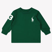 Ralph Lauren Bambino Ragazzi Maglietta dentro Verde