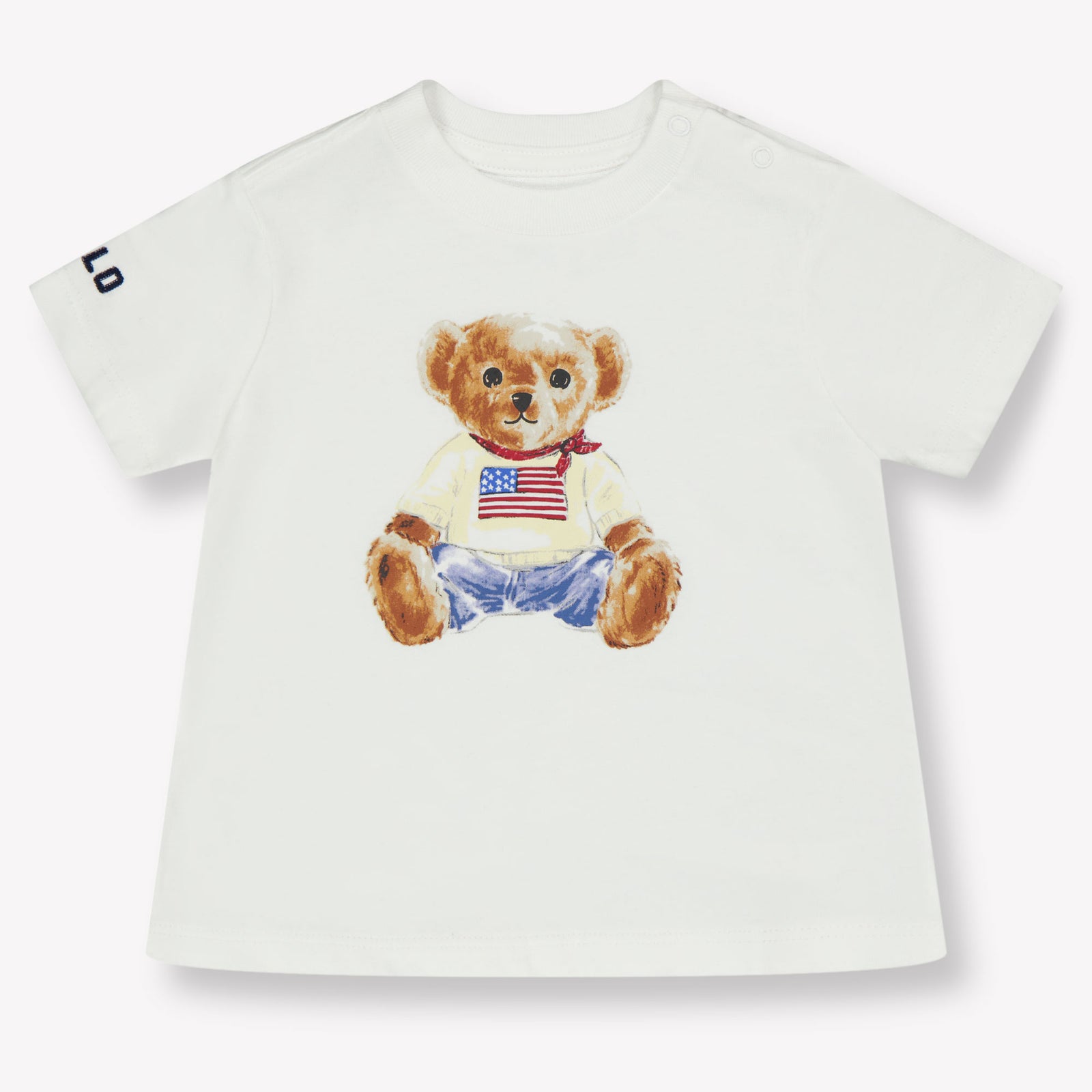 Ralph Lauren Bambino Ragazzi Maglietta dentro Bianco