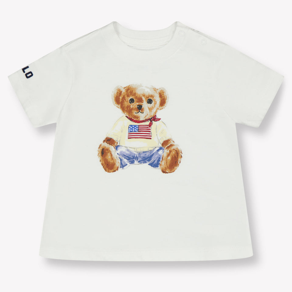 Ralph Lauren Bébé Garçons T-shirt Blanc
