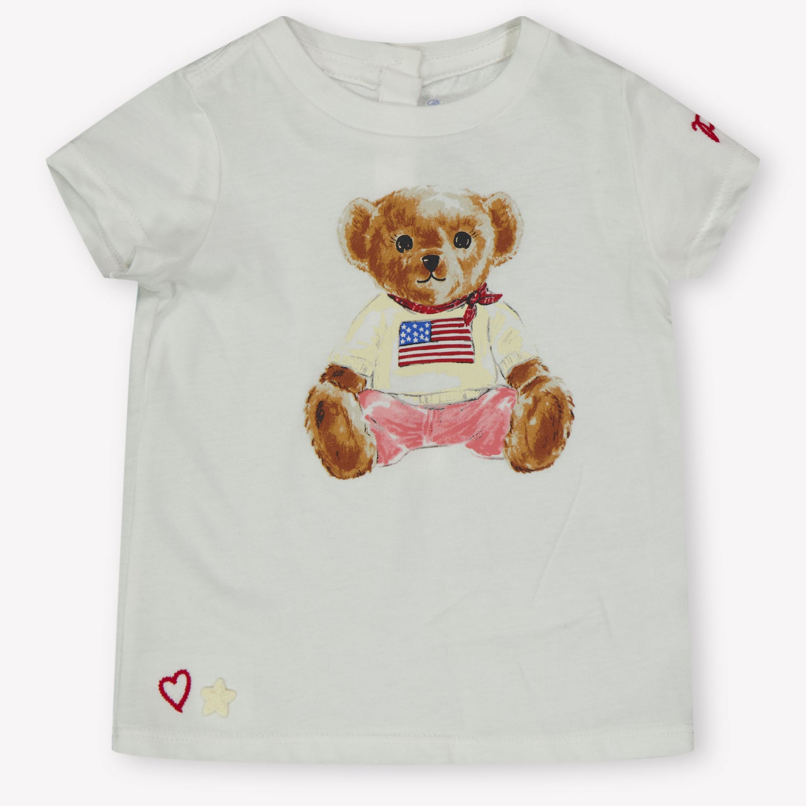 Ralph Lauren Baby Mädchen T-Shirt Weiß