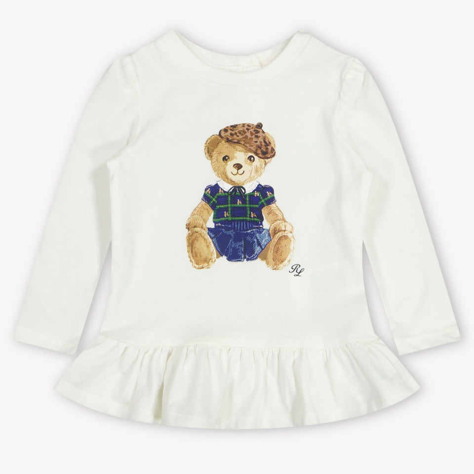 Ralph Lauren Baby Girls Dress  Offwhite