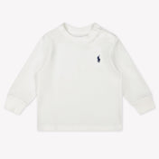 Ralph Lauren Baby Jongens T-Shirt In Wit