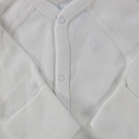 Ralph Lauren Baby Unisex Playsuit  White