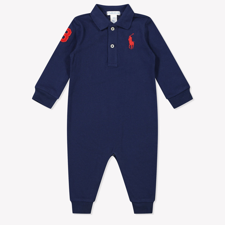 Ralph Lauren Bebé Chicos Traje de caja Navy
