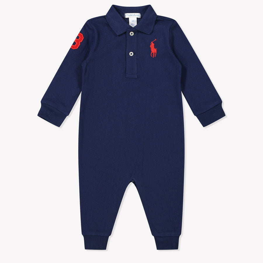 Ralph Lauren Bebé Chicos Traje de caja Navy