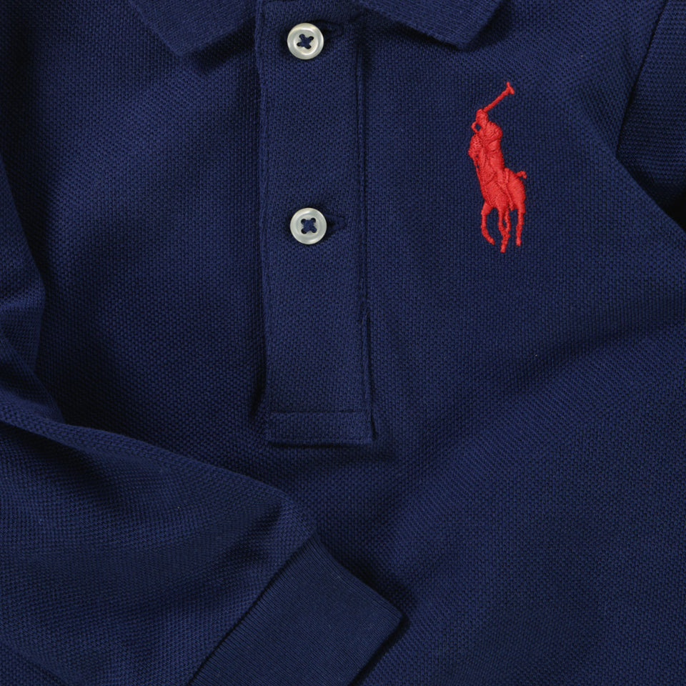 Ralph Lauren Bebé Chicos Traje de caja Navy