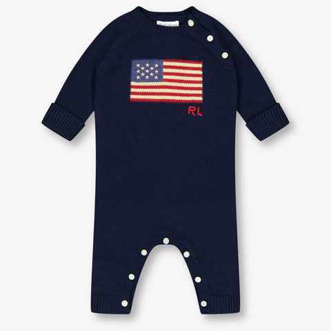 Ralph Lauren Bambino Ragazzi Tuta in scatola Navy