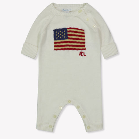 Ralph Lauren Bambino Ragazzi Tuta in scatola Off White