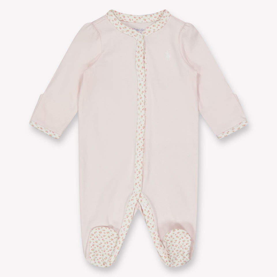 Ralph Lauren Bambino Ragazze Tuta in scatola Rosa Chiaro
