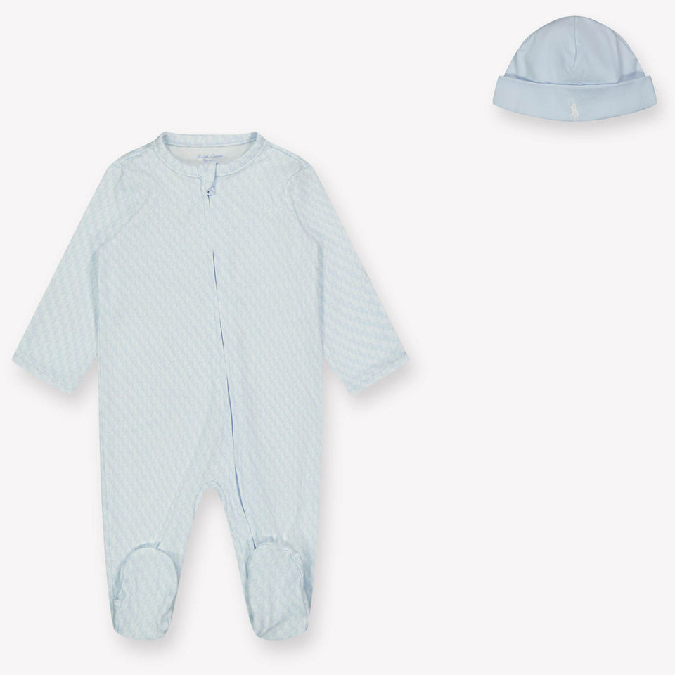 Ralph Lauren Bambino Unisex Tuta in scatola Azzurro