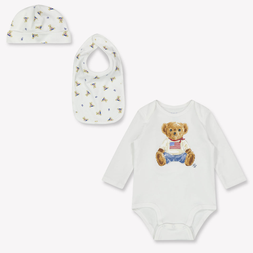 Ralph Lauren Baby Unisex Set  White