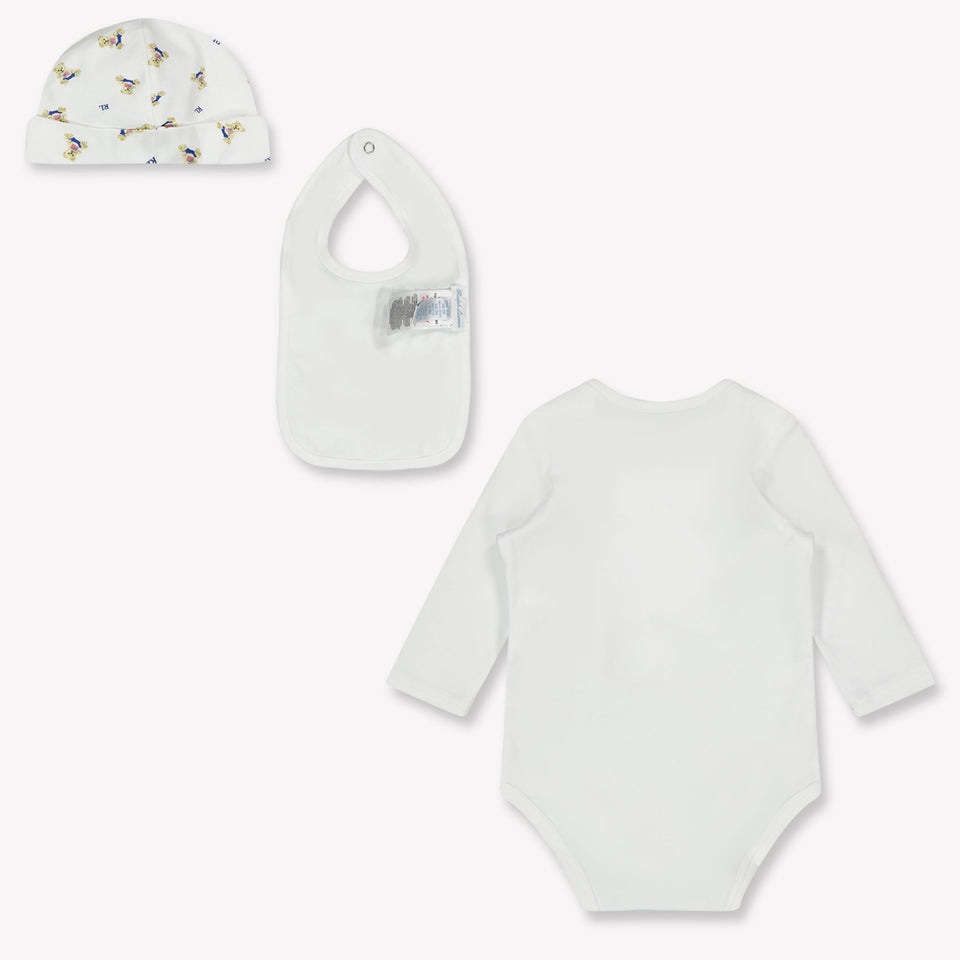 Ralph Lauren Baby Unisex Set  White