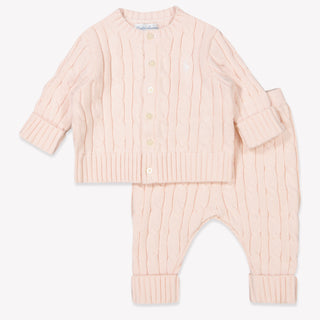 Ralph Lauren Baby Unisex Set  Light Pink