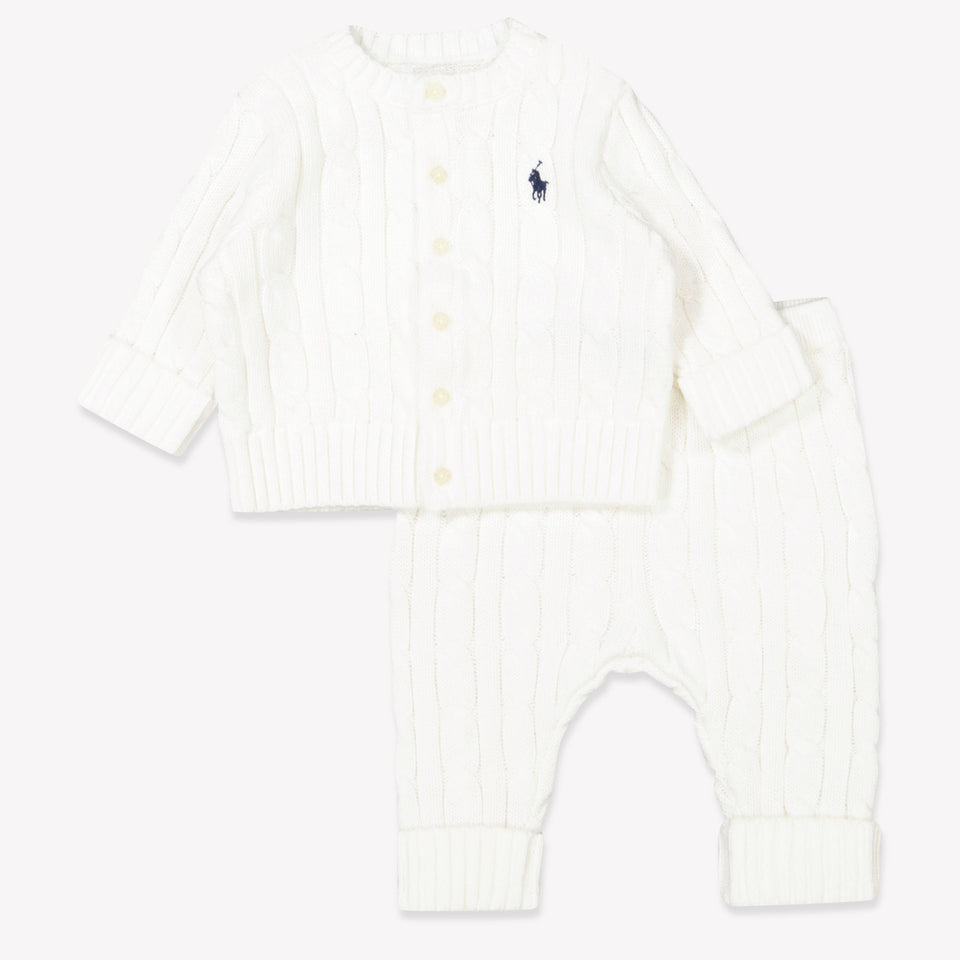 Ralph Lauren Baby Unisex Set  White