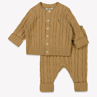 Ralph Lauren Baby Unisex Set  Camel