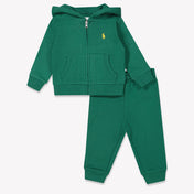Ralph Lauren Baby Boys Tracksuit  Green