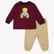 Ralph Lauren Baby Boys Set  Bordeaux