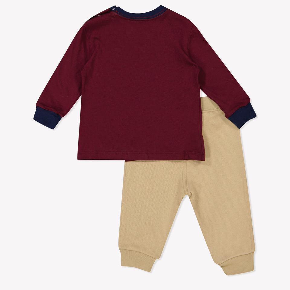 Ralph Lauren Baby Boys Set  Bordeaux