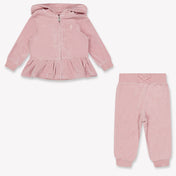 Ralph Lauren Baby Girls Tracksuit  Pink
