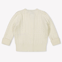 Ralph Lauren Bébé Filles Gilet dans le blanc