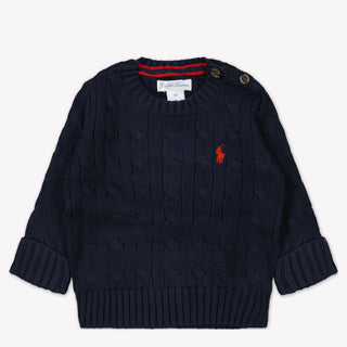 Ralph Lauren Baby Jongens Trui In Navy