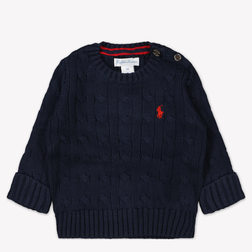 Ralph Lauren Bambino Ragazzi Maglione in Navy