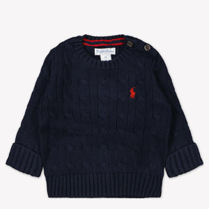 Ralph Lauren Baby Jungen Pullover Marineblau