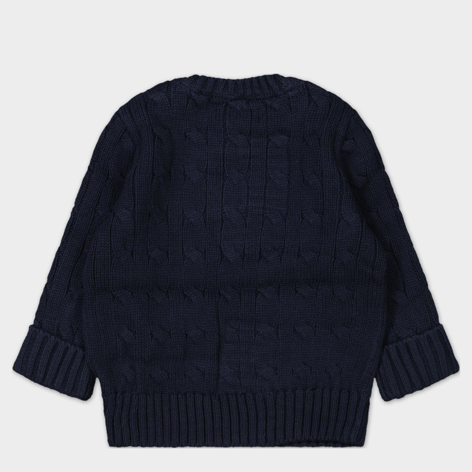 Ralph Lauren Bambino Ragazzi Maglione in Navy