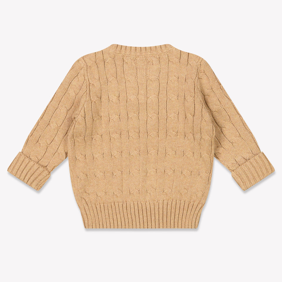 Ralph Lauren Baby Jongens Trui In Camel