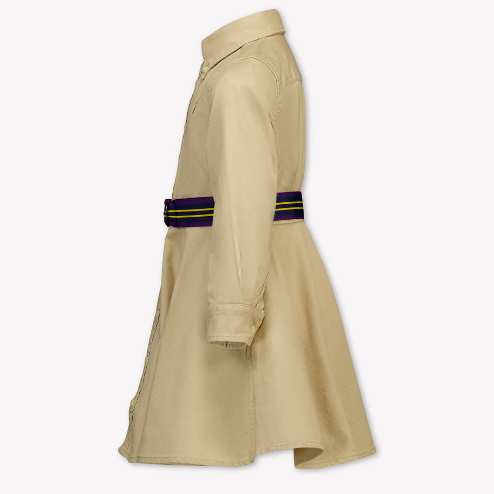 Ralph Lauren Kids Girls Dress Khaki