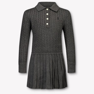 Ralph Lauren Enfant Filles Robe Anthracite