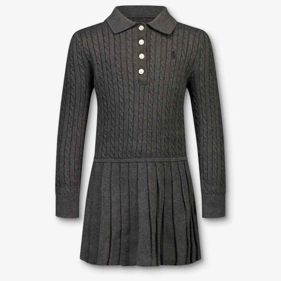 Ralph Lauren Enfant Filles Robe Anthracite