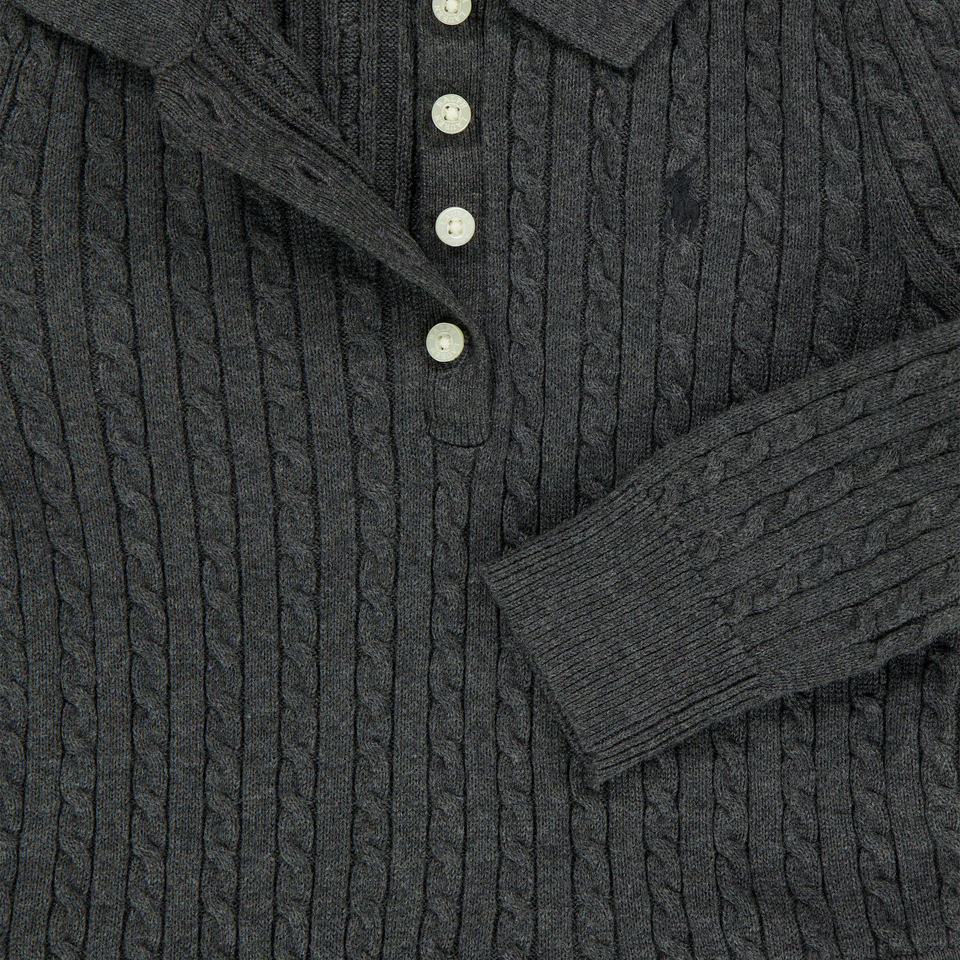 Ralph Lauren Niño Chicas Vestido Antracita