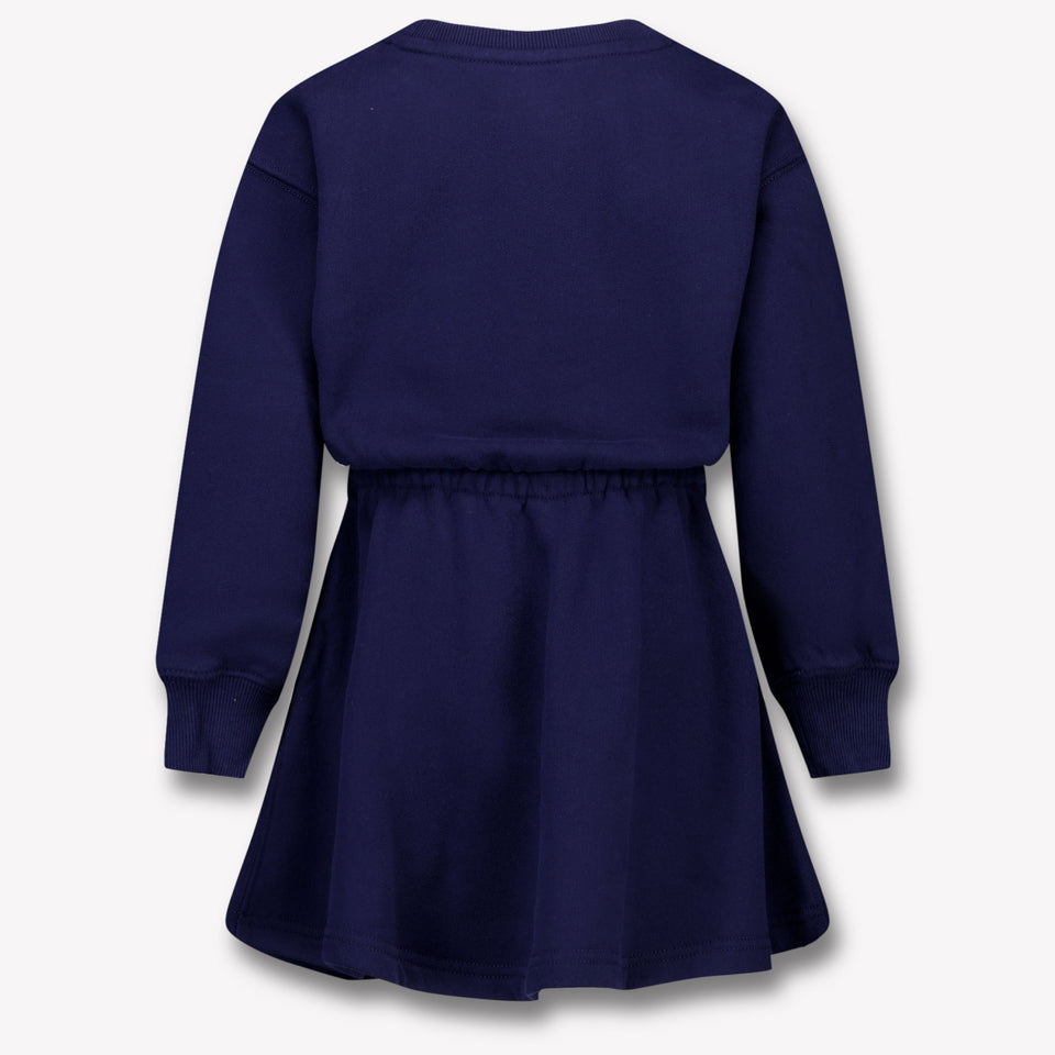Ralph Lauren Niño Chicas Vestido Navy