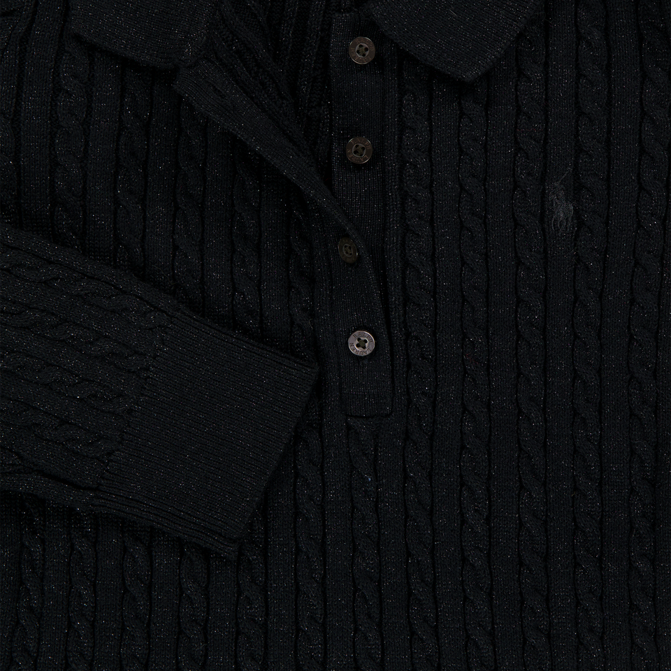 Ralph Lauren Kids Girls Dress Black