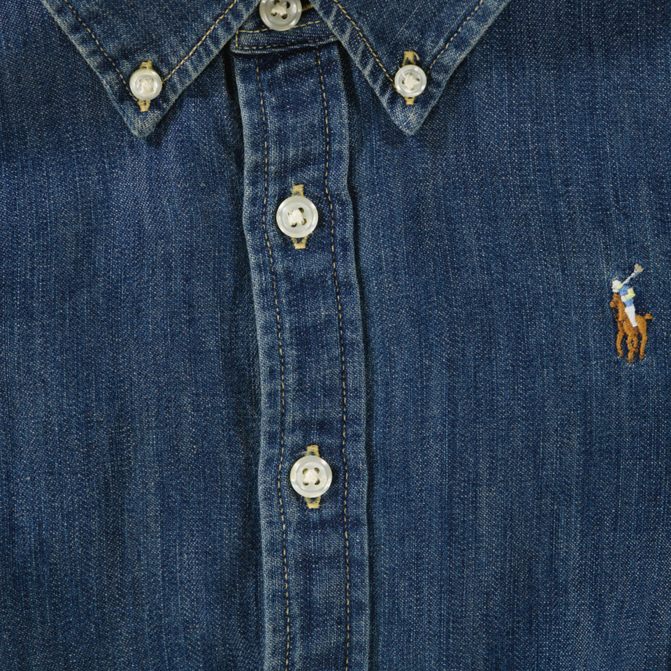 Ralph Lauren Kids Girls Dress Blue