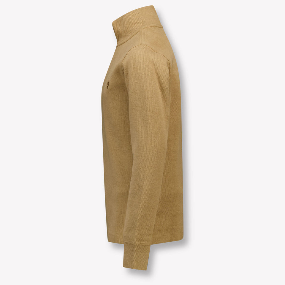 Ralph Lauren Niño Chicos Suéter en Camel