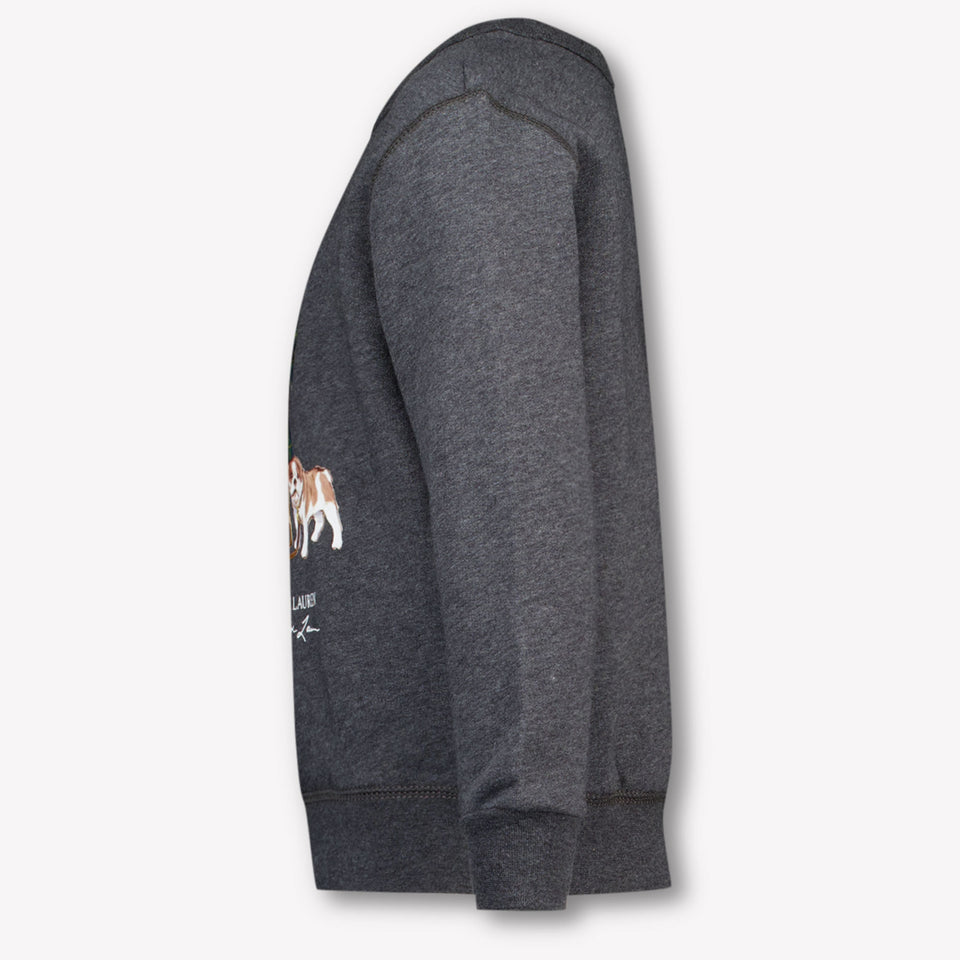 Ralph Lauren Kinder Jungen Pullover Antraciet